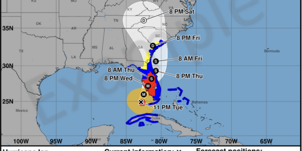 a map of the united states with weather forecast